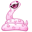 Pet Snake Pink Leo