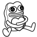 Plush Pepe Sketchy