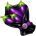 Pretty Posy Aubergines
